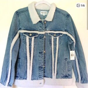 VIGOSS denim jacket in size small.  Brand New.